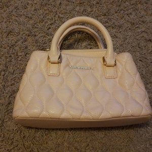 Vera Bradley leather purse with crossbody strap